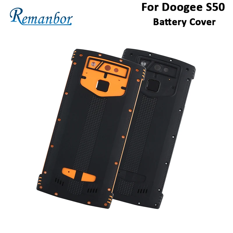 Remanbor Для Doogee S50 Батарея крышка Защитная батарея Задняя Замена чехол с защитой от