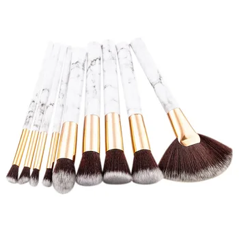

9Pcs/Set Cosmetics Makeup Brushes Professional Foundation Blending Powder Eyeshadow Fan Concealer Blush Make Up Brushes