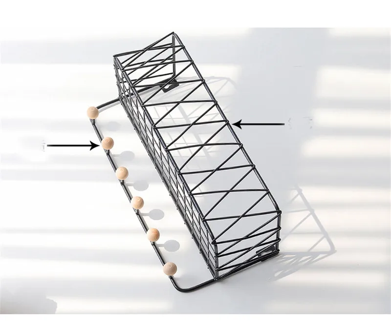 INS железная сетка креативные Держатели и стойки для хранения на стене приемник полка домашняя дверь за крюком для сбора sundry отделочная стойка