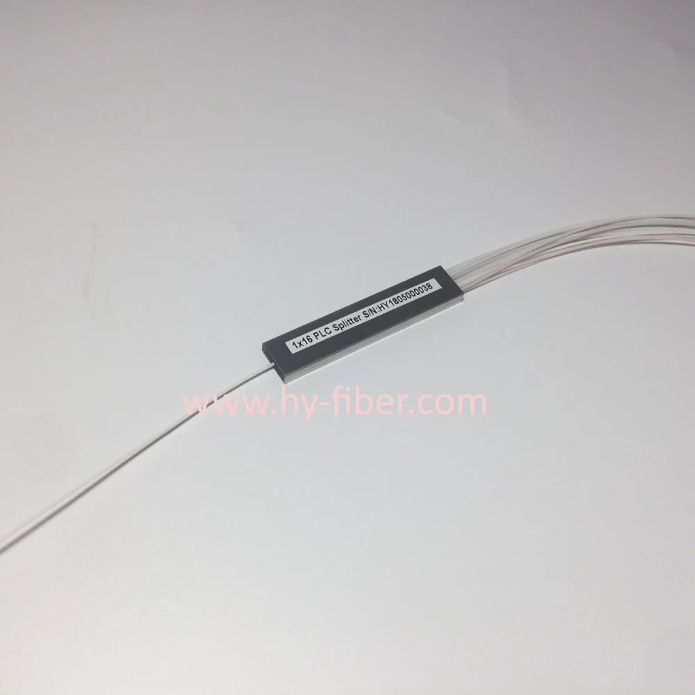 

Free Shipping Fiber Optical PLC splitter 1x16 LGX package,without connector,0.9mm cable length 1m 10pcs