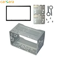 Coche 2 Din 178mm * 100mm Tablero Marco de Montaje Kit De Montaje Set Fascia Instalación Universal para 6.2 ”7” Reproductor de Radio
