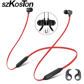 

Bluetooth Headphones Waterproof Wireless Sports Earphones Stereo Magnetic Neckband Headset Auriculares Bluetooth Inalambrico