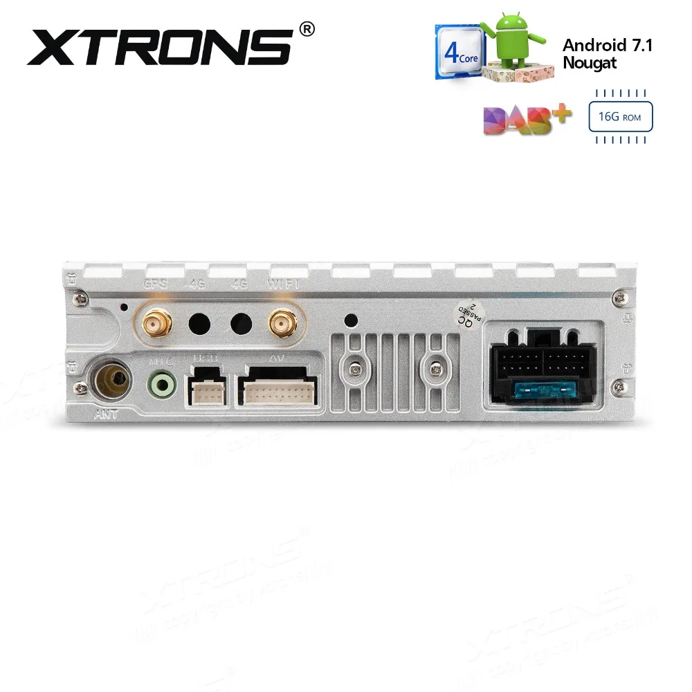 10 1 &quotAndroid 7 автомобильный стерео радио плеер авто мультимедийная система RCA GPS WIFI