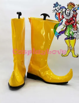 

Digimon Adventure Piemon Yellow Cosplay Shoes Boots Custom Made For Halloween Christmas Festival CosplayLove