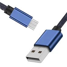 Микро Usb Джинсовые линии передачи данных для OPPO Android Мобильный кабель для зарядки телефона дропшиппинг HPE001A