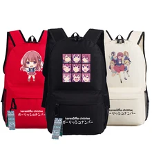 Nuevo Anime de Niña Number Chitose Karasuma Oxford Bolsa de Hombro Moda Mujeres Hombres Mochila Mochilas Bolsas Para Portátiles