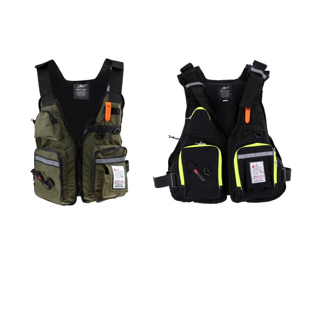 

Universal Jacket Kayak Canoe Surfing Swimming Sailing Fishing Ski Vest Buoyancy Aid Water Sports Equipment Boat Windsurfing