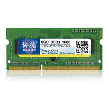 Оперативная Память DDR3L, ОЗУ 1600 МГц, 2 ГБ, 4 ГБ, 8 ГБ для ноутбука, ноутбука, память Sodimm, совместимая с DDR3 L 1333, 1600 МГц, PC3 12800, 1,5 в, ОЗУ s