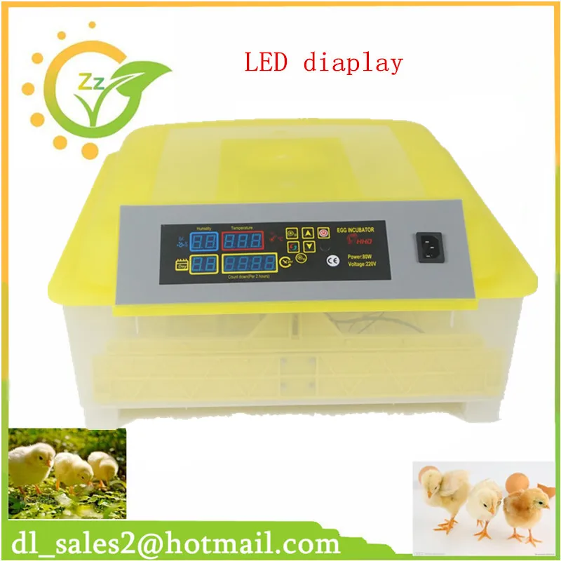 

48 eggs cheap mini egg incubator for household automatic egg machine high hatching rate