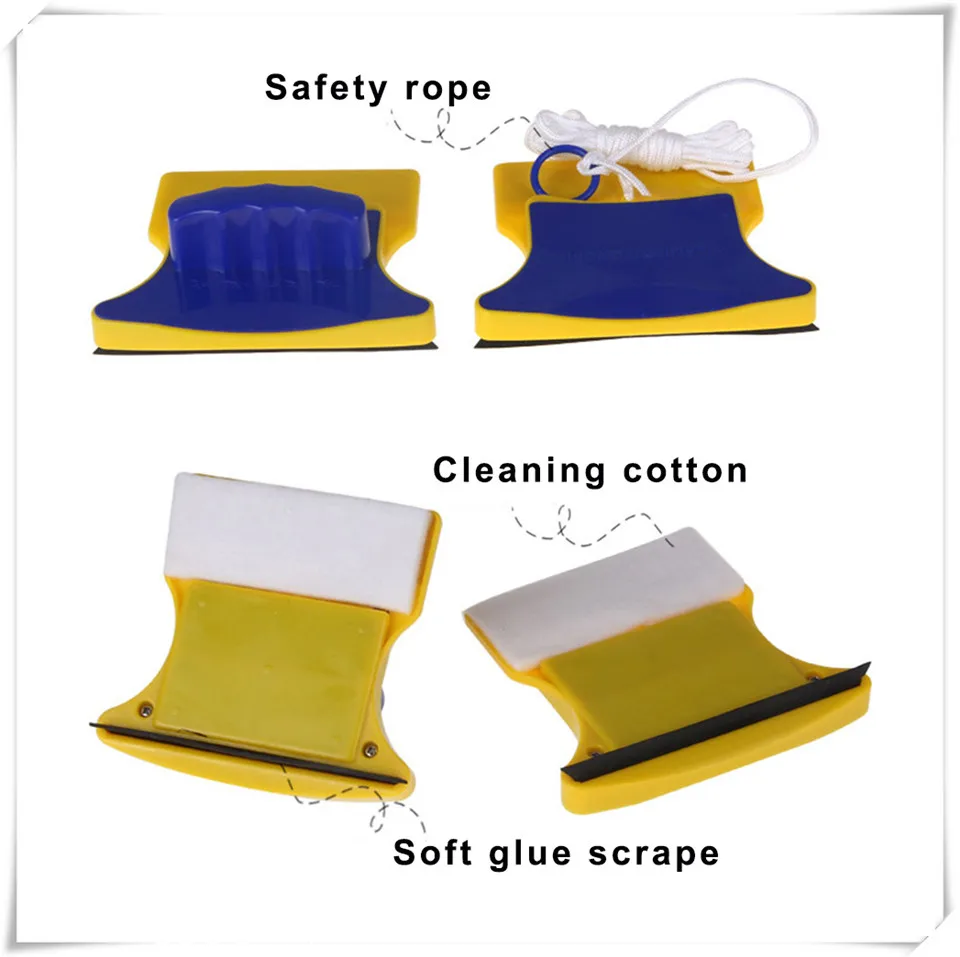 Double-side Cleaning Brush & Magnetic Window Cleaners XQ9