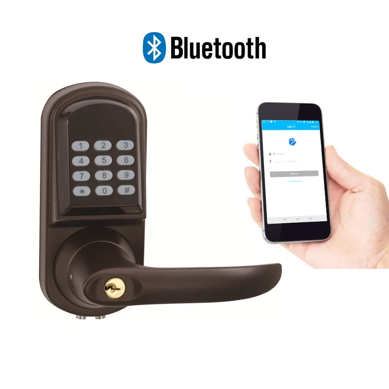 CYPATLIC Electronic Bluetooth Cadeado Smart Pin Code Digital Door Lock Keyless Password Lock For Hotel and Apartment smart door lock