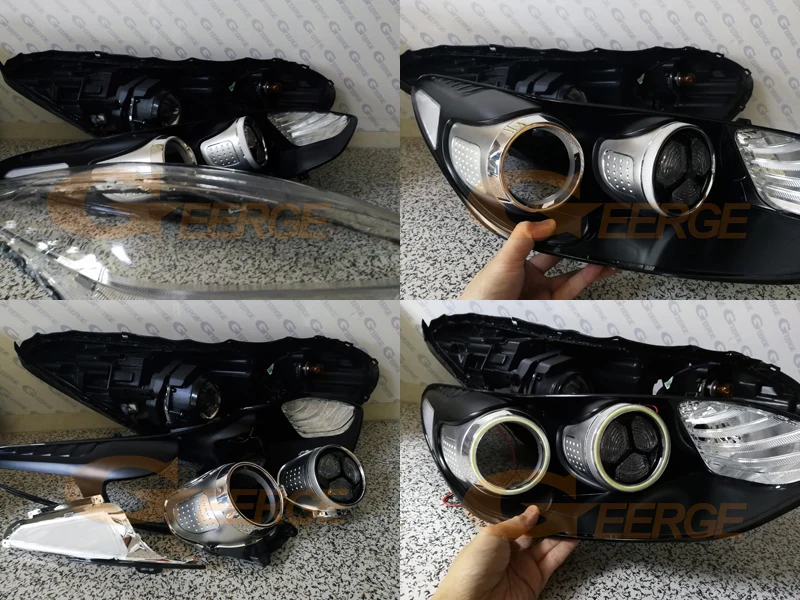 cob led angel eyes kit Kia Sportage KX5 2016 2017(2)