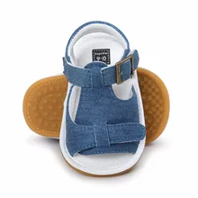 2017 Summer New Design Five Colors Baby Sandals Two Hook & Loop Hook & Loop Sole Infant Toddlers Baby Boy & Girl Shoes
