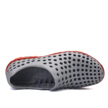 Новинка г. Лидер продаж Дачная обувь Новые дышащие Милые летние тапочки бак отверстие обувь Для мужчин пляжные сандалии Respirante Homme полые