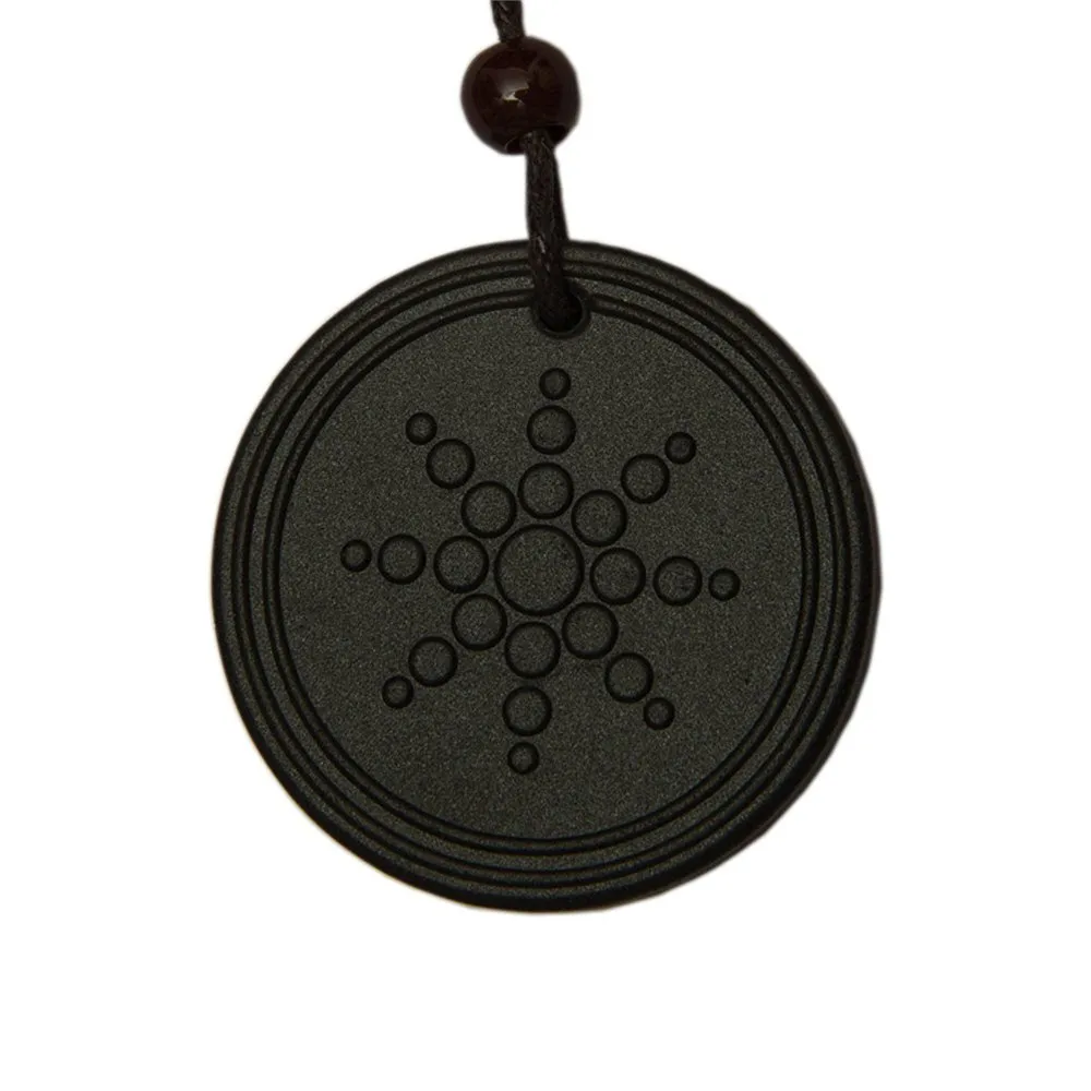 

Fashion Women Men Quantum Black Necklace Pendant Scalar Orgon Energy neg ions EMF Protection Lot Only Pendant