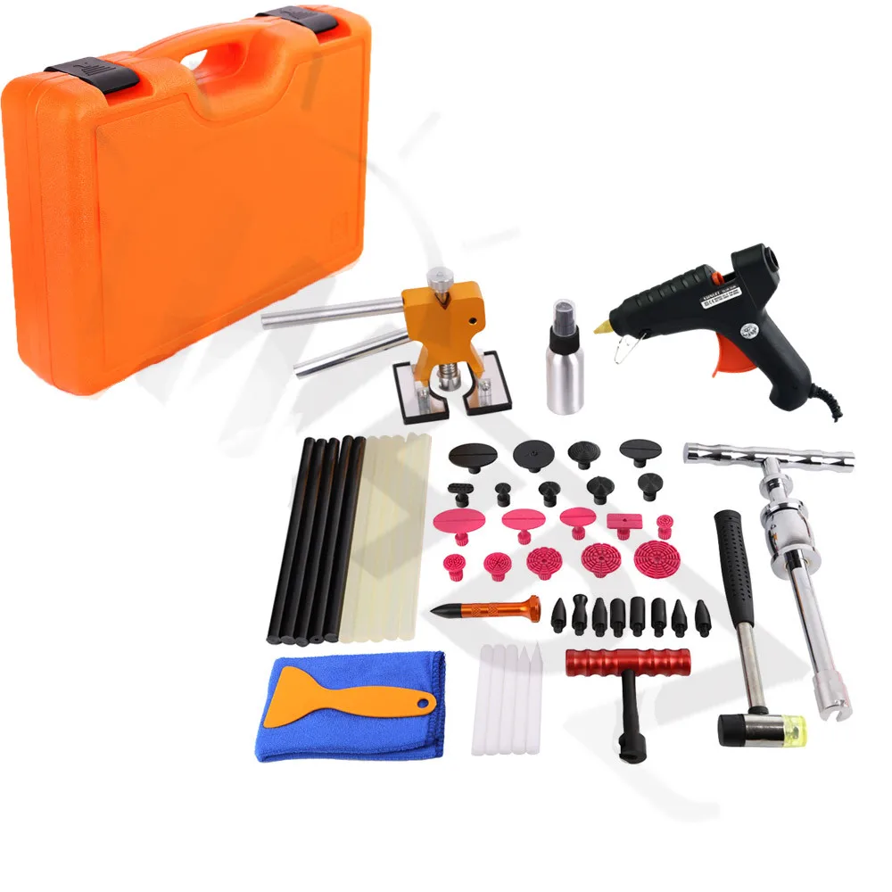 

PDR Tools Paintless Dent Removal Car Repair Kit Auto Repair Tool Set Dent Lifter Suction Cups For Dents hail damage pdr set