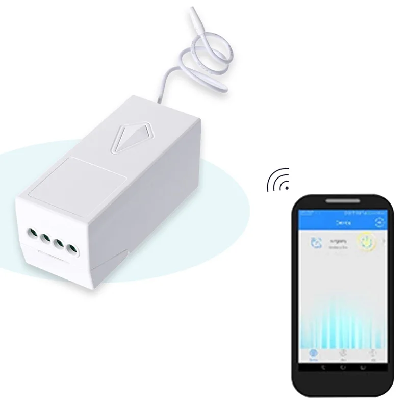 

Wifi Switch Remote Control Wireless 220v APP 2pcs Timer Switch Smart Universal Smart Home Receiver Wifi Light Switch