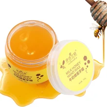 1 бутылка мед, молоко маска для рук увлажняющая питает удаление мертвых пилинг для Кожи Отшелушивающий крем ручной воск