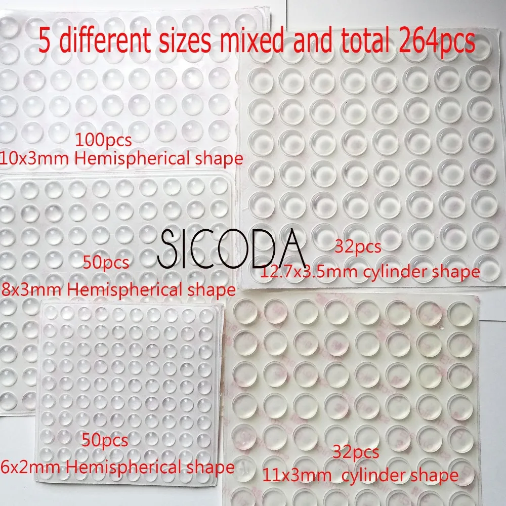 SICODA Hifi аудио амортизатор pin силиконовой резины противоскользящим резиновым ковриком самоклеящиеся рисовать водонепроницаемые прокладки