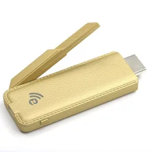 SCLS Miracast HDMI ключ 1080P tv DLNA Airplay Беспроводной Дисплей приемник золотой