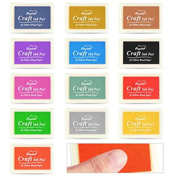 

Cute Inkpad Child Craft Oil Gradient Color Based Diy Ink Pad Rubber Stamps Paper Scrapbooking 15 Colors Inkpad Finger Paint
