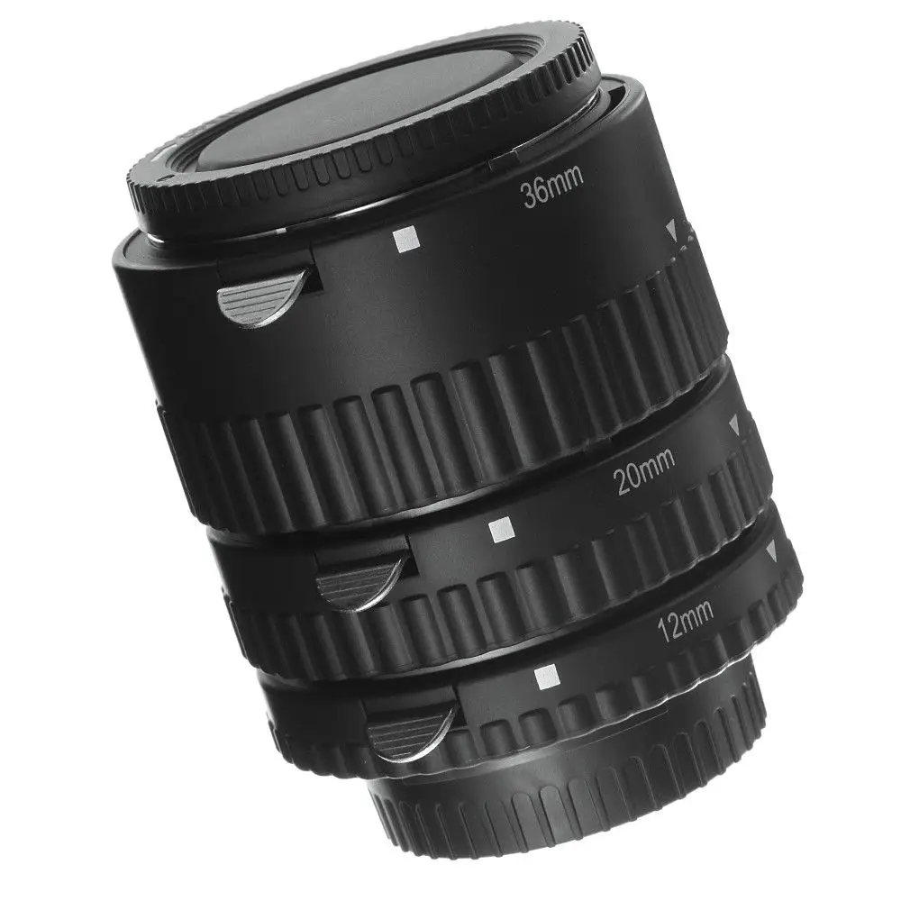 Автофокус AF макро удлинительная трубка 12 мм + 20 36 набор DG для камеры Nikon D7200 D800 DSLR|tube