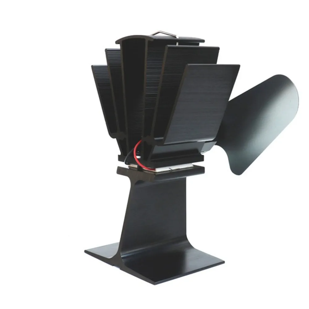 

Hot Sale 2 Blades Heat Powered Stove Fan Home Silent Heat Powered Stove Fan Ultra Quiet Wood Stove Fan Fireplace Fan