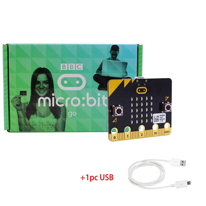 BBC micro:bit Bluetooth Cortex-M0 Pocket-sized Computer for kids beginner python 