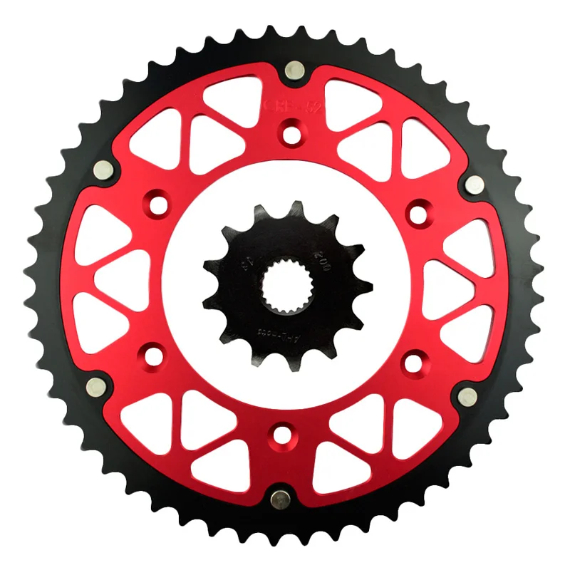 

High Performance Motorcycle 13T Front & 45 46 47 48 49 51 52 T Rear Sprocket Kit For HONDA CRF250R 2008-2014