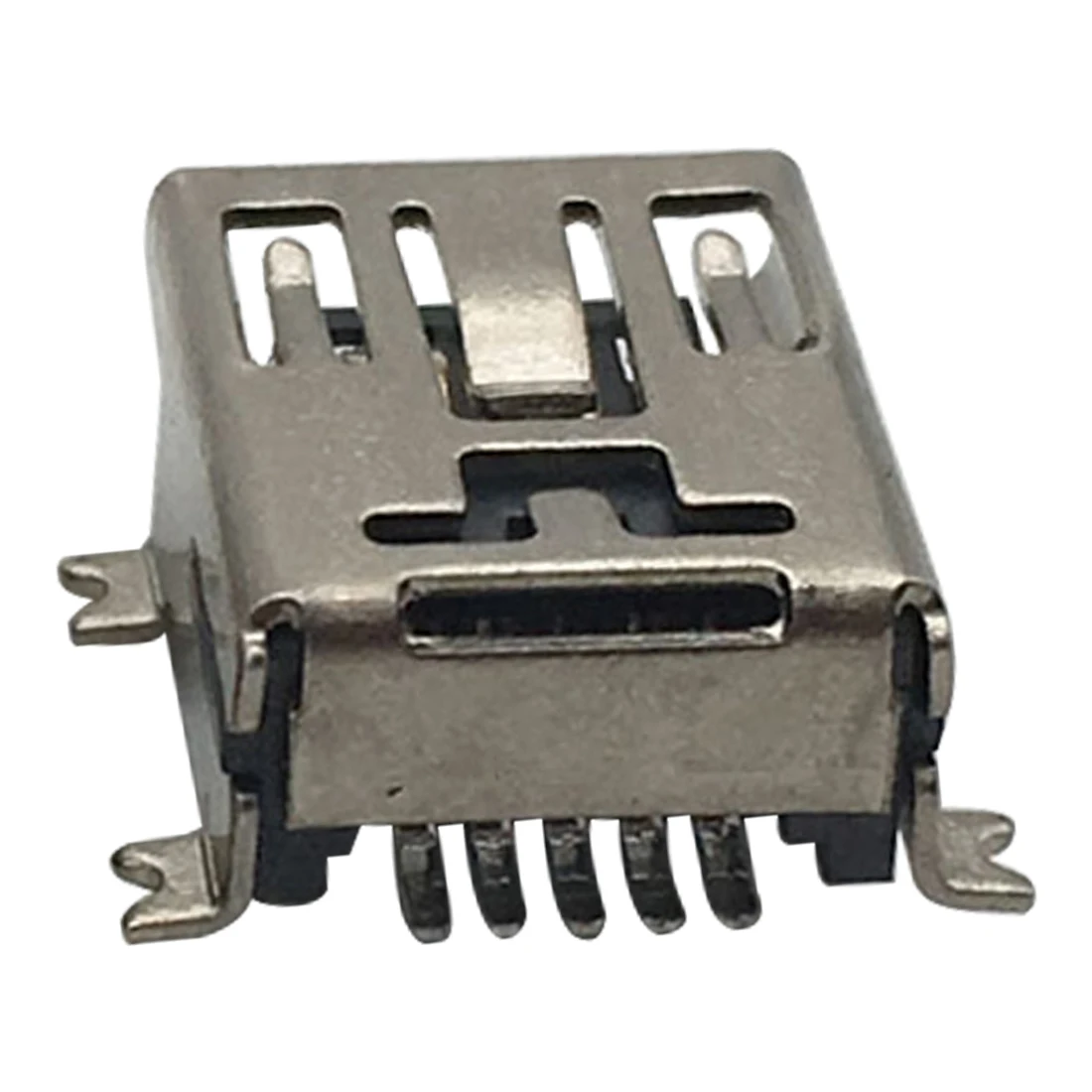 

Mini USB Connector 5Pin 10pcs Four Feet Full Stick B-type Port
