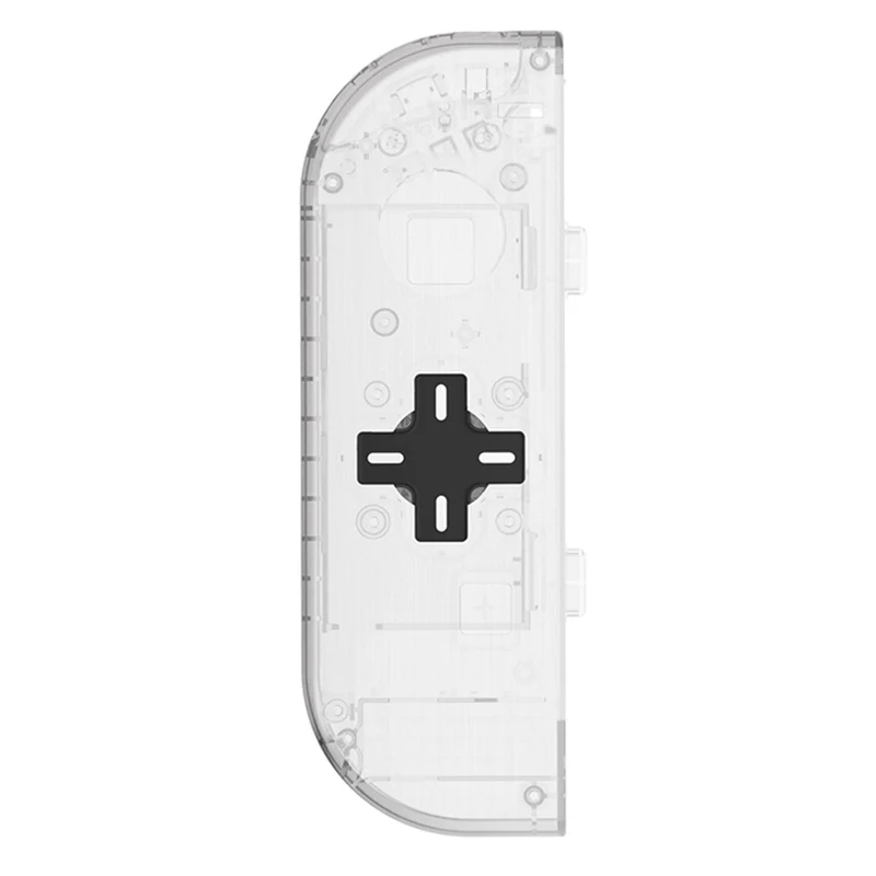 D Pad clear left Фиолетовый, зеленый, красный корпус, сменная Крышка для kingd Switch Joy-Con Shell для NS Joy Cons, пластиковый чехол, аксессуары - Цвет: D Pad clear left