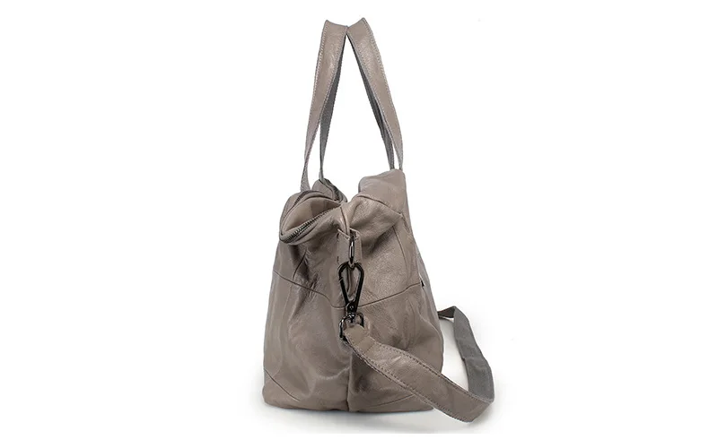 Повседневная дизайнерская женская сумка, женские сумки из натуральной кожи, сумки для девушек, портативная большая сумка на плечо, Офисная Женская сумка-хобо, сумка-тоут