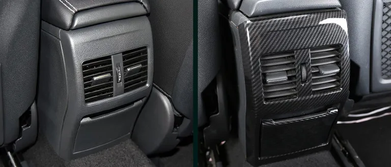 Накладка на заднее отверстие из углеродного волокна для Mercedes Benz A W176 B W246 GLA X156 CLA C117
