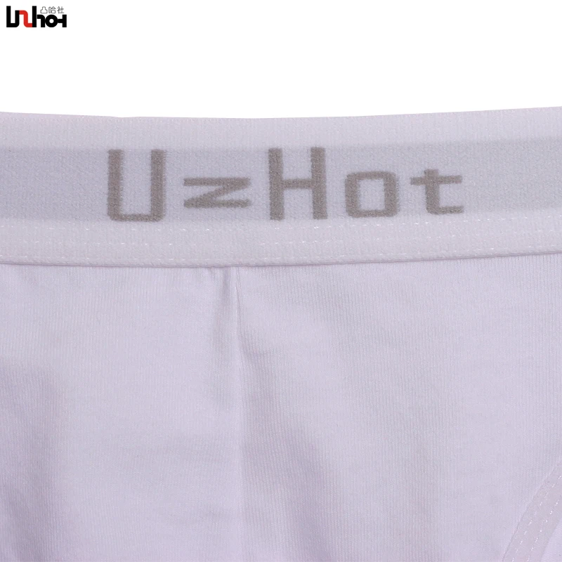 UzHot дышащие U выпуклая сумка узкие бедра яркие хлопковые мужские трусы нижнее
