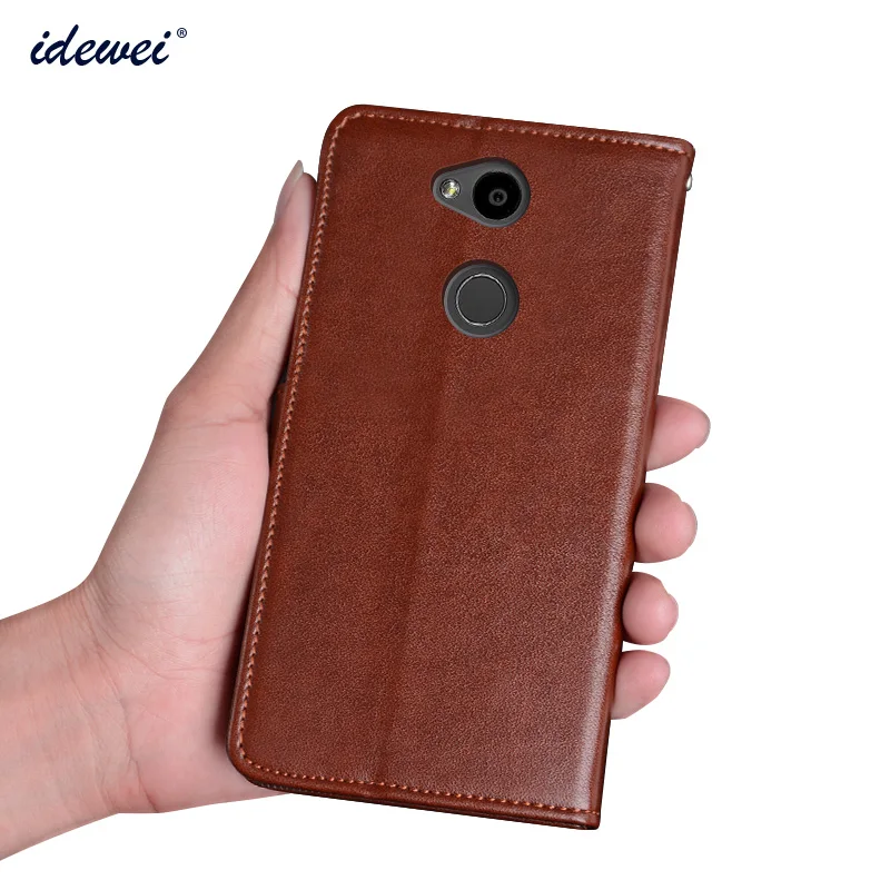 Case For Sony Xperia L2 Cover Luxury Leather Flip Case For Sony Xperia L2 H3311 H3321 H4311 Protective Phone Case Back Cover