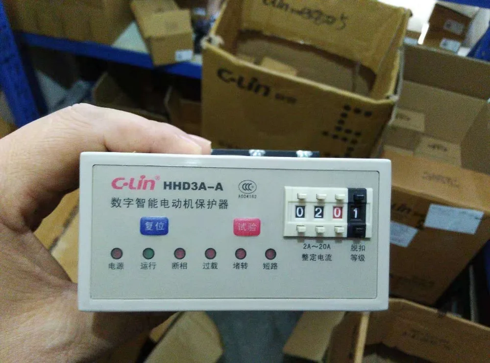 

Brand new original authentic C-Lin HHD3A-A (2~20A) Motor Protector AC380V 220v