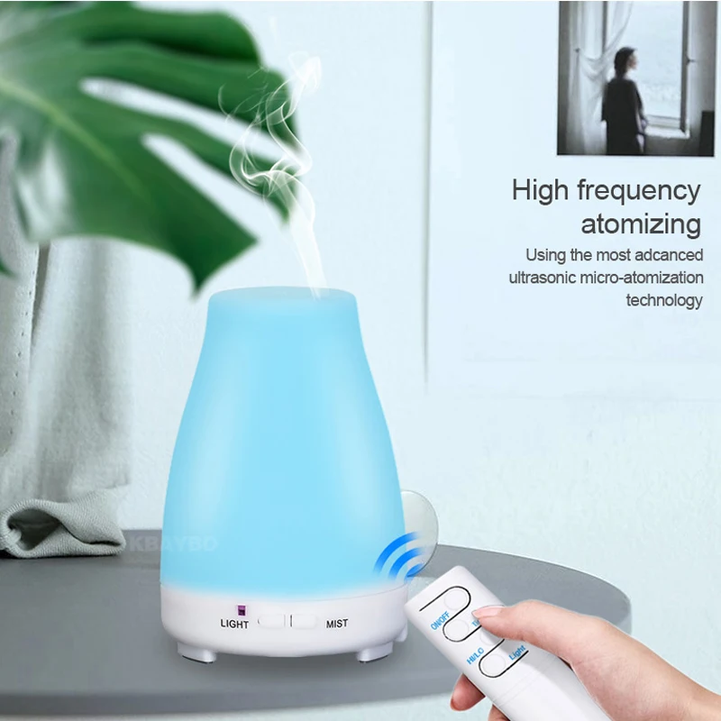 

200ml Aroma Essential Oil Diffuser ultrasonic air Humidifier aromatherapy Cool Mist maker fogger for Home Office and Baby