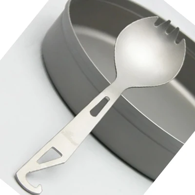 

Portable Foldable Titanium Cutlery Tableware Multi-purpose Titanium Spork Spoon Fire Maple FMT-T15