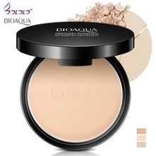 Bioaqua бренд прессованная минеральная пудра натуральная косметика длительное осветление отбеливание контуринг макияж палитра пудры для лица