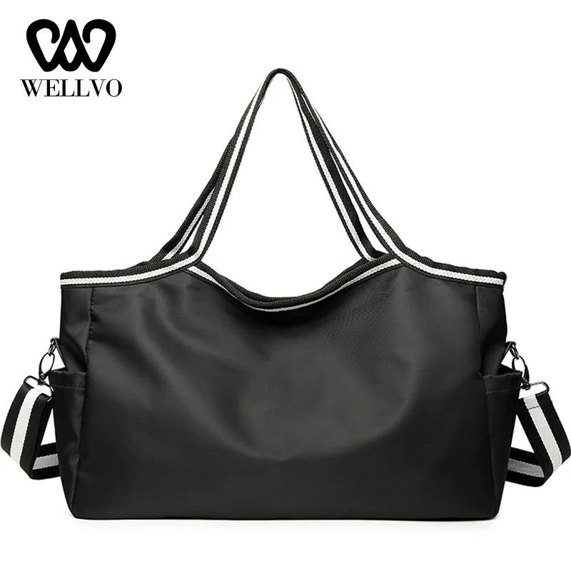 

Travel Bag Lightweight Women Hand Luggage Multifunction Handbags Men Packing Waterproof Nylon Duffel Yoga Shoulder Bags XA769WB