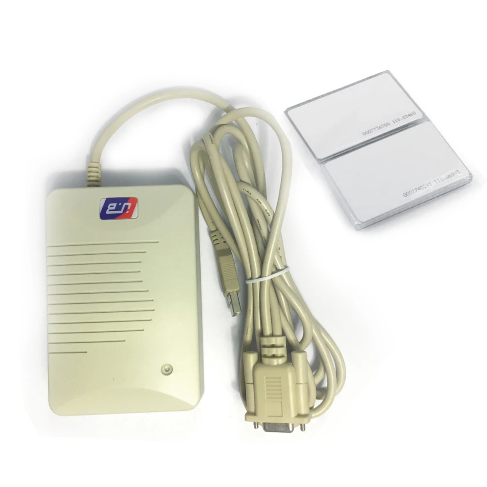 

Free shipping RS232 YLE406 HEXadecimal125KHZ RFID card reader, RFID Tags - tag reader, + 5pcs card
