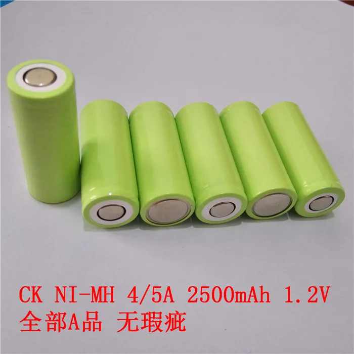 10pcs GTK 45 A size Nimh 45A type 17430 1.2V 2500mAh rechargeable battery toys Electric Toothbrush Sweeper Medical Instrument (3)