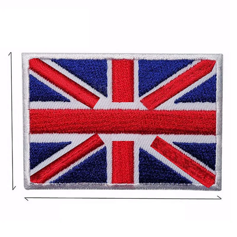 Dorset County Flag Patch Iron On Patch Sew On Embroidered Patch For Shirts T-Shirts Cute Patch United Kingdom County Flag