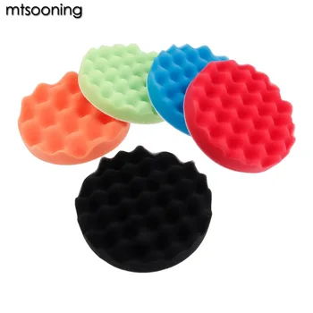 

5Pcs 6" 7" Car Polisher Sponge Buffer Polishing Pads Kit Set For Auto Car Polishing Sponge Wheel Waxing Buffing Cleaning Kit