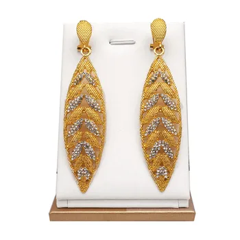

earring jackets gold jewelry party jewelry set women necklace earring accessories women jewelry earring necklace earring set