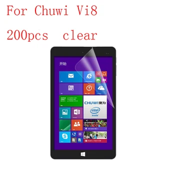 

Transparent Tablet LCD film Screen Protector for Chuwi Vi8 9H Anti-scratch without retail packing 200pcs/lot