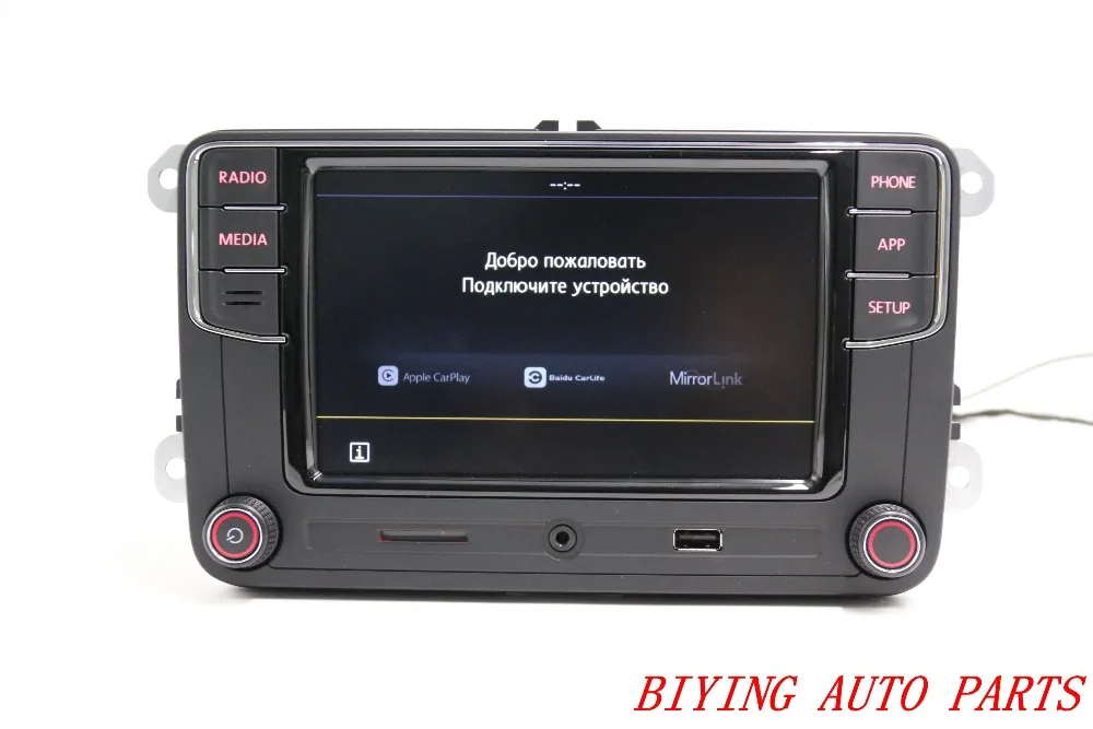 Русский RCD330 Plus CarPlay радио для VW Golf 5 Jetta MK5 MK6 CC Tiguan Passat B6 B7 Polo 6RD 035 187 B 6RD035187B