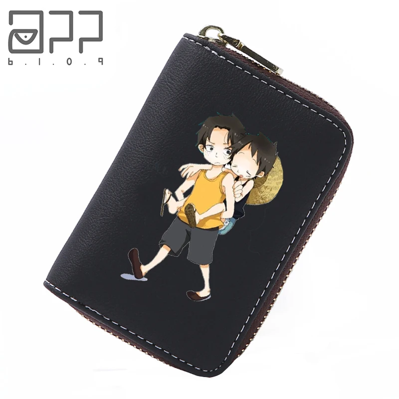 

APP BLOG Bra Anime ONE PIECE Cartoon Boys Travel Passport Cover ID Credit Card Bag PU Leather Business Passport Card Holder 2018