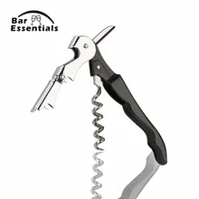 1 шт. нержавеющая пластиковая винтовая штопор открывалка профессиональная двойная петля официанты винная бутылка пивная Крышка открывалка