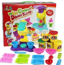 3D handgum играть тесто пластилин и мороженое plastilina набор инструментов fimo полимерная глина massinha де modelar развивающие игрушки